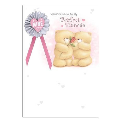Perfect Fiancee Forever Friends Valentines Day Card